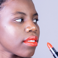 Orange-Red Creamy Lipstick